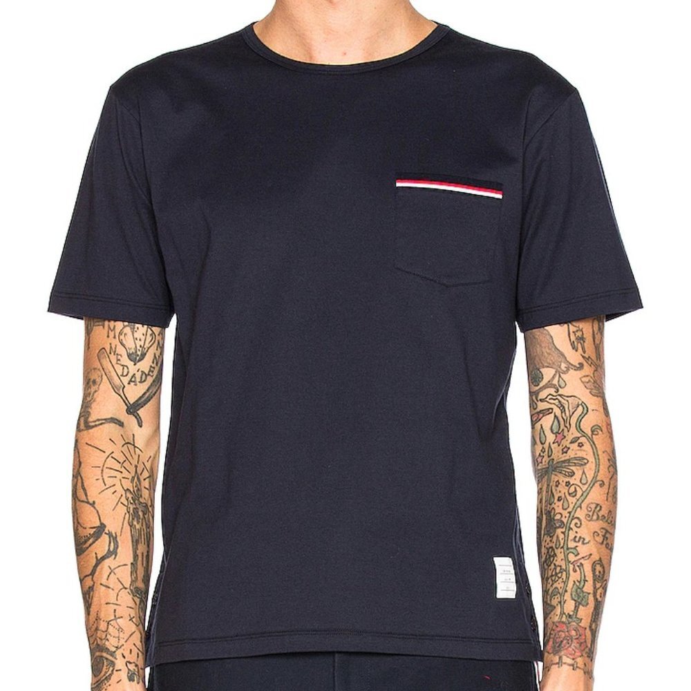 Thom Browne short sleeves black shirt